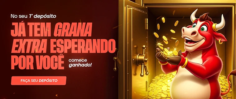 Promoção de primeiro depósito com bônus extra